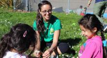 Crece's Domingo de Desarollo is a youth empowerment program that connects young adult mentors to youths with leadership, community building and inter-personal skills.